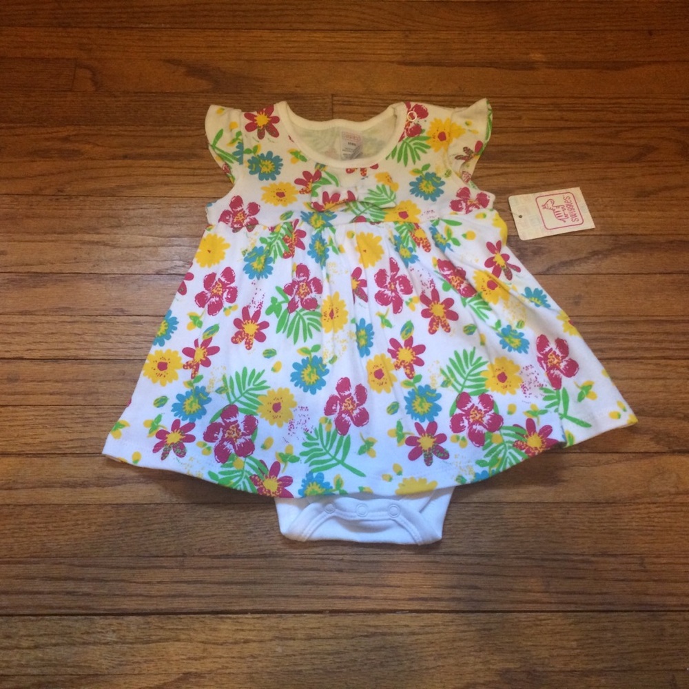 Girls Dress One Piece Size 6/9M & 3/6M